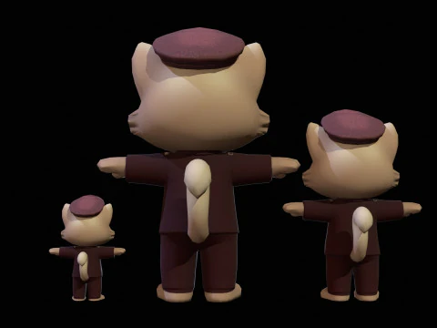 Cat6Pack3 3D Model