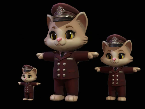 Cat6Pack3 3D Model