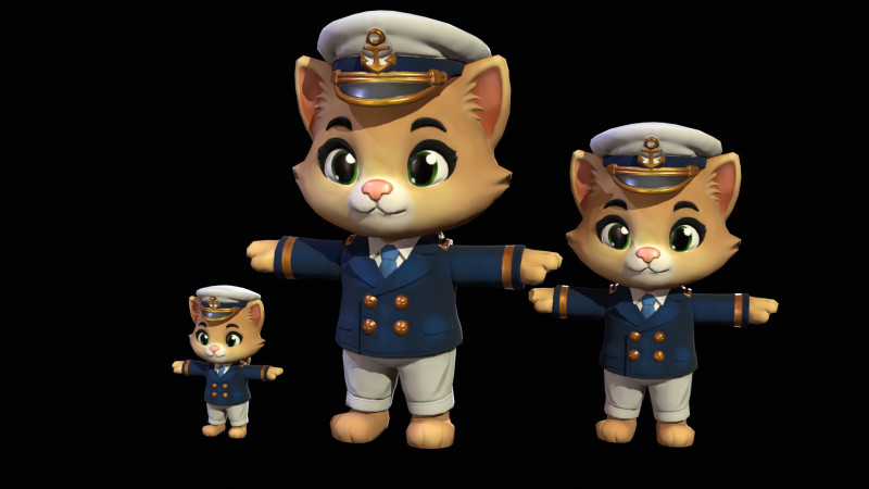 Cat7Pack3 3D 모델 .c4d .max .obj .3ds .fbx .stl .blend 