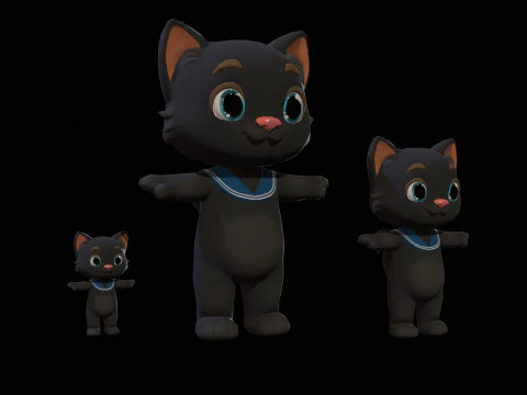 Cat8Pack3 3D Model