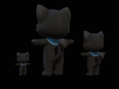 Cat8Pack3 3D 모델