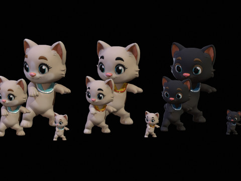 Cat8Pack3 3D 모델