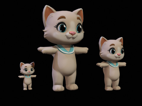 Cat8Pack3 3D 모델