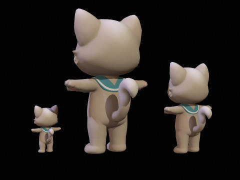 Cat8Pack3 3D 모델