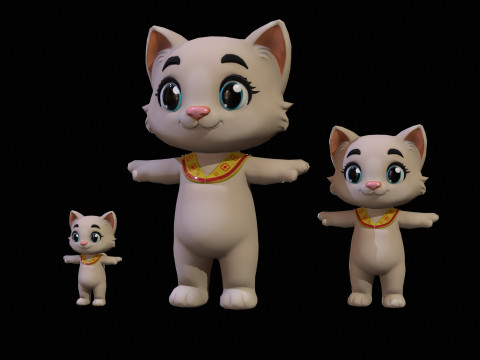 Cat8Pack3 3D 모델