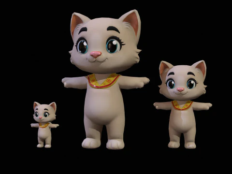 Cat8Pack3 3D Model