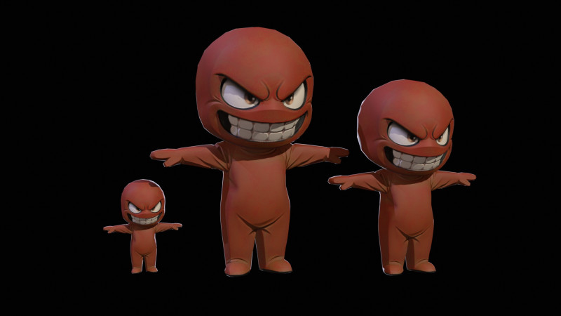 チビマニアック2パック1 3Dモデル .c4d .max .obj .3ds .fbx .stl .blend