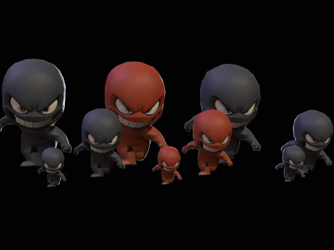 ChibiManiac2Pack1 3D Model
