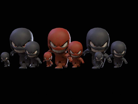 ChibiManiac2Pack1 3D Model