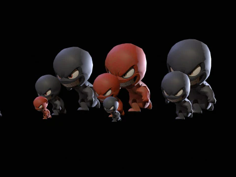 ChibiManiac2Pack1 3D Model