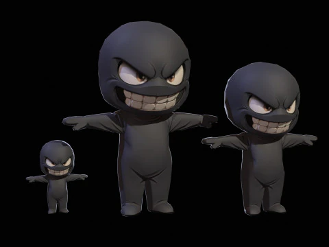 ChibiManiac2Pack1 3D Model