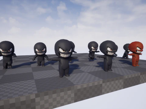 ChibiManiac2Pack1 3D Model