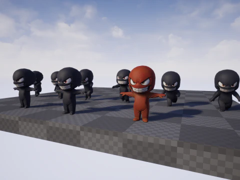 ChibiManiac2Pack1 3D Model