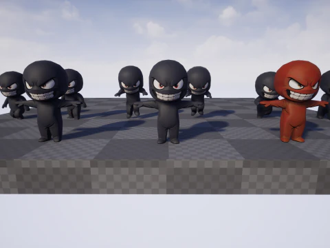 ChibiManiac2Pack1 3D Model