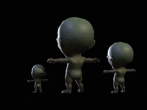 ChibiManiac3Pack1 Modelo 3D