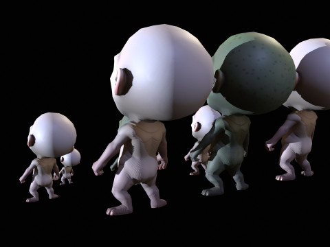 ChibiManiac3Pack1 Modelo 3D