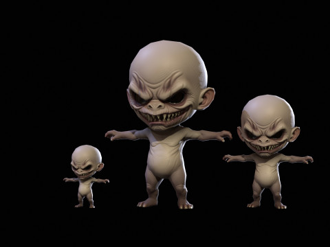 ChibiManiac3Pack1 Modelo 3D