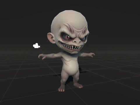 ChibiManiac3Pack1 3D मॉडल