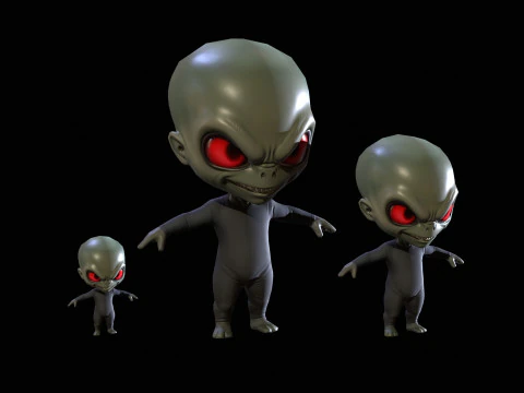 ChibiManiac4Pack1 Modelo 3D
