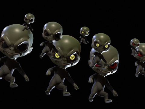 《赤壁狂人》4Pack1 3D 模型