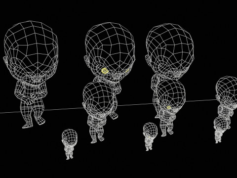 《赤壁狂人》4Pack1 3D 模型