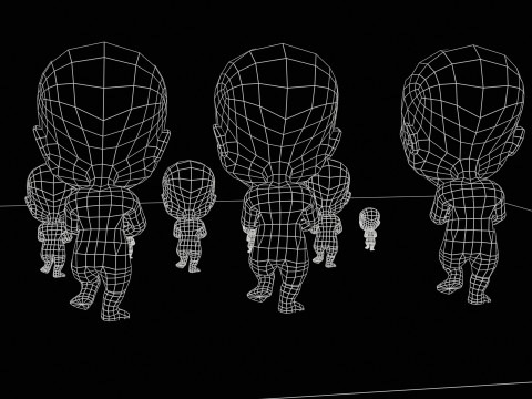 《赤壁狂人》4Pack1 3D 模型