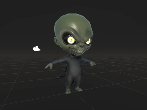 ChibiManiac4Pack1 3D Model