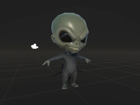 ChibiManiac4Pack1 3D Model