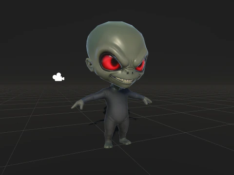 ChibiManiac4Pack1 3D Model