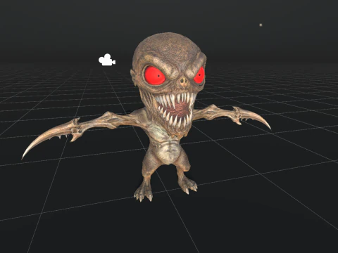Minimonster1Pack1 3D Model
