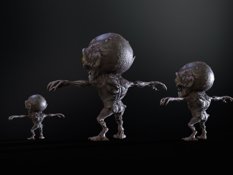 Minimonster2Pack1 3D Model