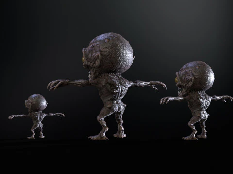 Minimonster2Pack1 3D Model
