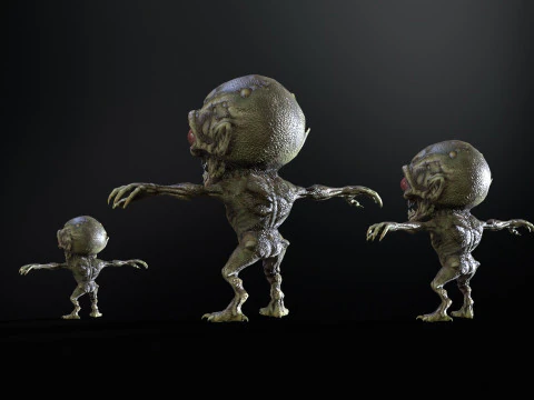 Minimonster2Pack1 3D Model