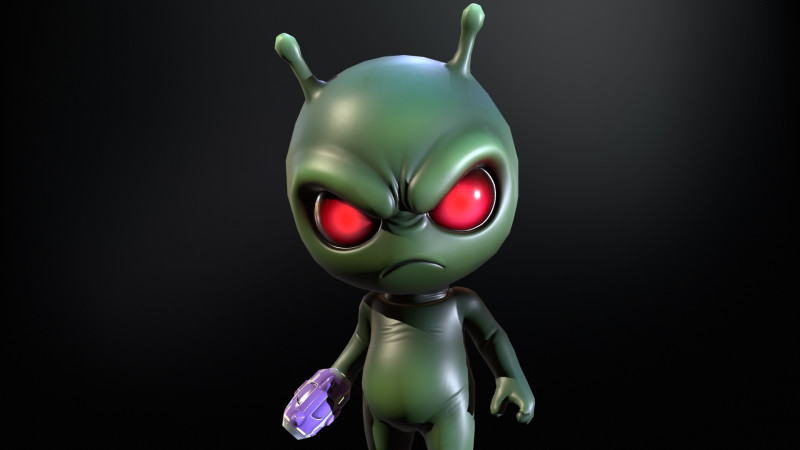 ChibiManiac7Pack1 3D Model .c4d .max .obj .3ds .fbx .stl .blend 