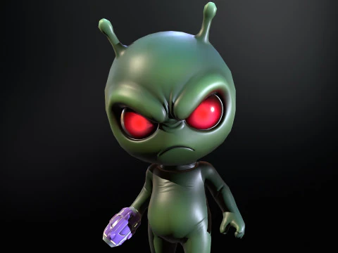 ChibiManiac7Pack1 Modelo 3D