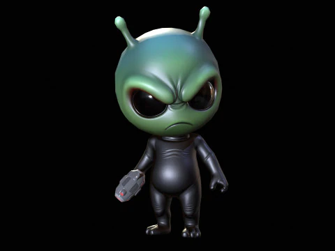 ChibiManiac7Pack1 Modello 3D