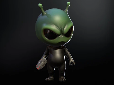 ChibiManiac7Pack1 Modello 3D