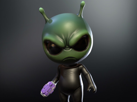 ChibiManiac7Pack1 3D Model