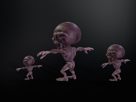 Minimonstruo5Pack1 Modelo 3D