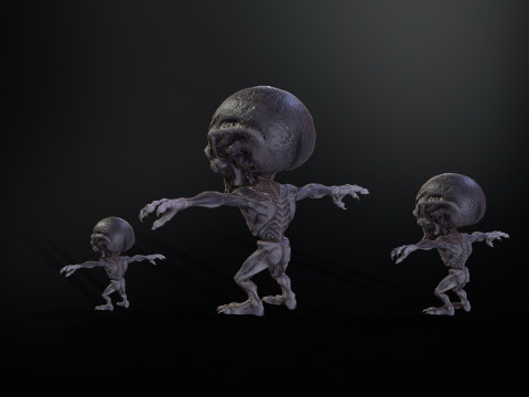 Minimonstruo5Pack1 Modelo 3D