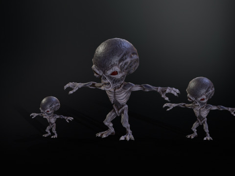 Minimonstruo5Pack1 Modelo 3D