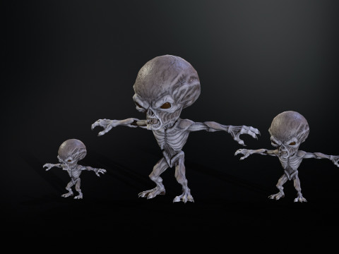 Minimonstruo5Pack1 Modelo 3D