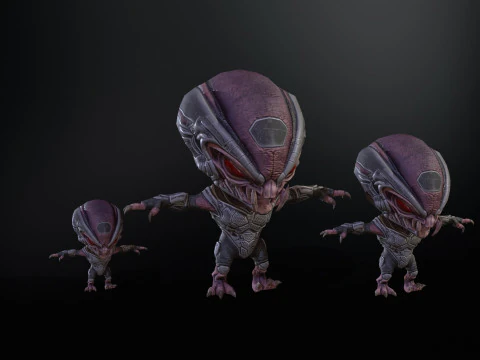 Minimonstro6Pack1 Modelo 3D
