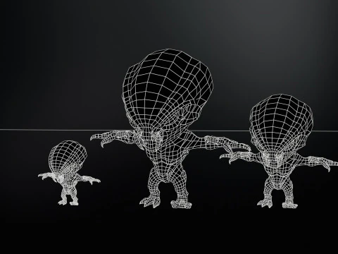 Minimonster6Pack1 Modello 3D