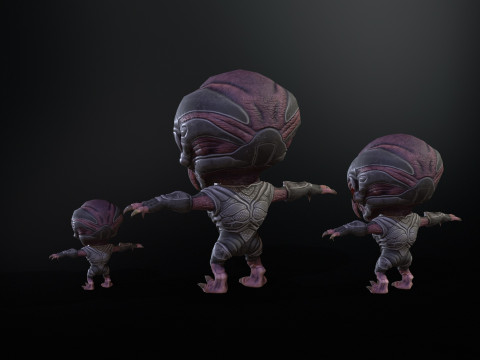 Minimonster6Pack1 3D Модель