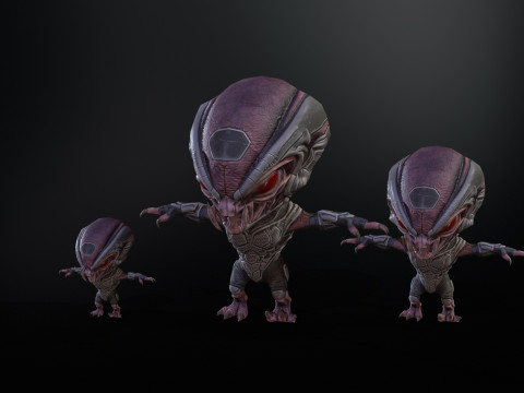 Minimonster6Pack1 3D Модель