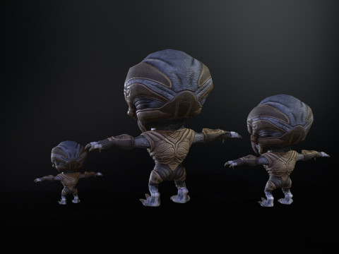Minimonster6Pack1 3D Модель