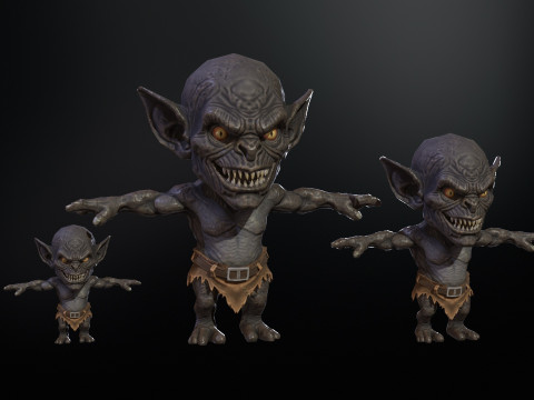 MiniMonster4Pakiet 1 Model 3D