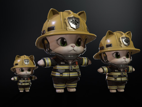 Koty 8 Pakiet 2 Model 3D