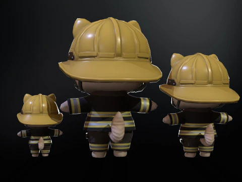 Cats8Pack2 3D Model